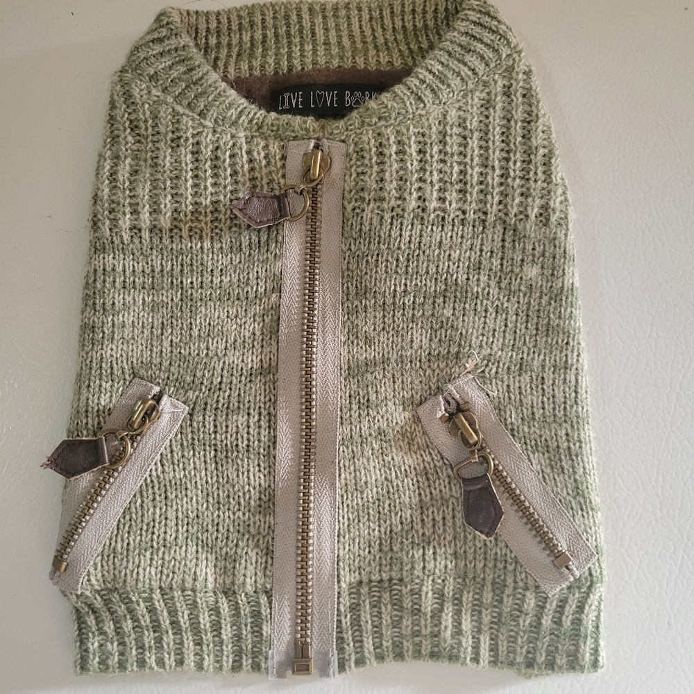 Live Love Bark XS Dog Sweater